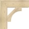 Ekena Millwork Westlake Block Rough Sawn Bracket, Douglas Fir, 6"W x 24"D x 24"H BKT06X24X24WTL05RDF - alternate 4